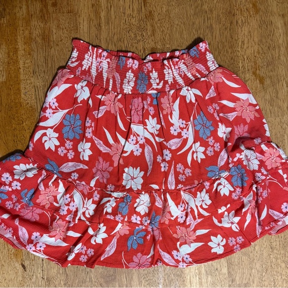 Cynthia Rowley Dresses & Skirts - Cynthia Rowley Orange Red Mini Bubble Skirt